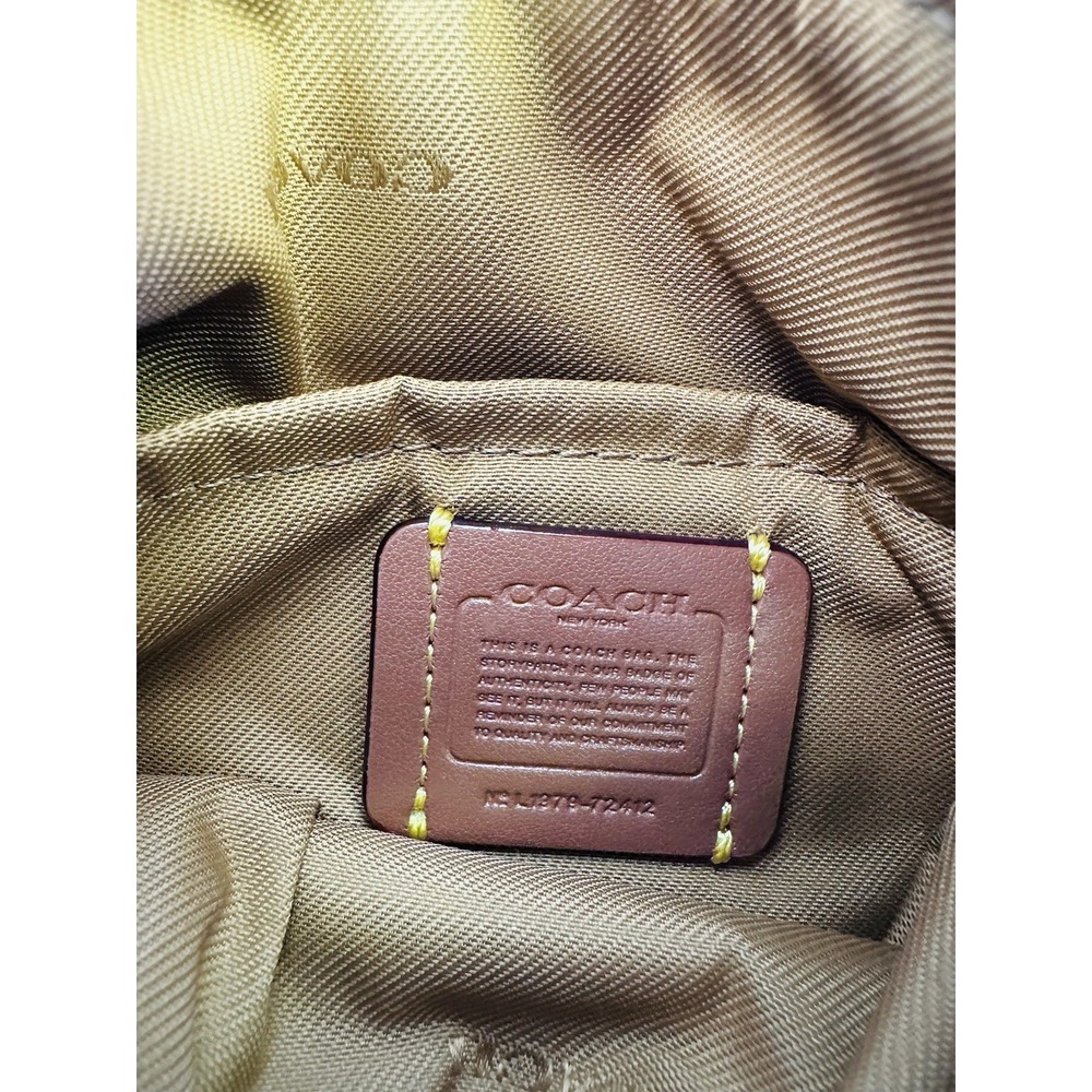 NWT Coach Whiplash Excel Horse &‎ Carriage Jacquard Kitt Crossbody Zipper W/tag - Picture 8 of 12